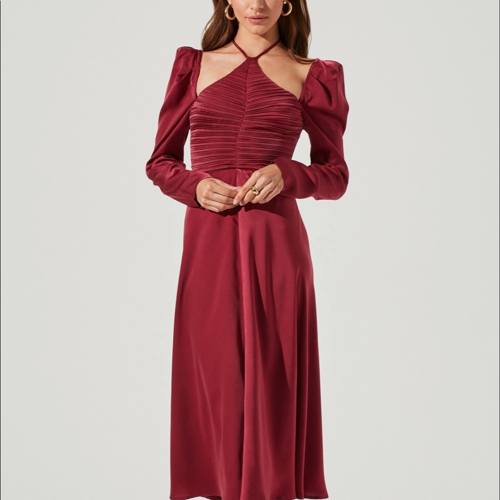 NEVER WORN ASTR the label dress wearing size S video explaining the fit
